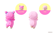HIPPERS Monchhichi COLORS: Wink Series X8