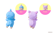 HIPPERS Monchhichi COLORS: Wink Series X8