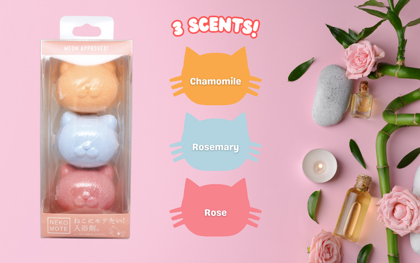 NekoMote Bath Ball Gift Set L0